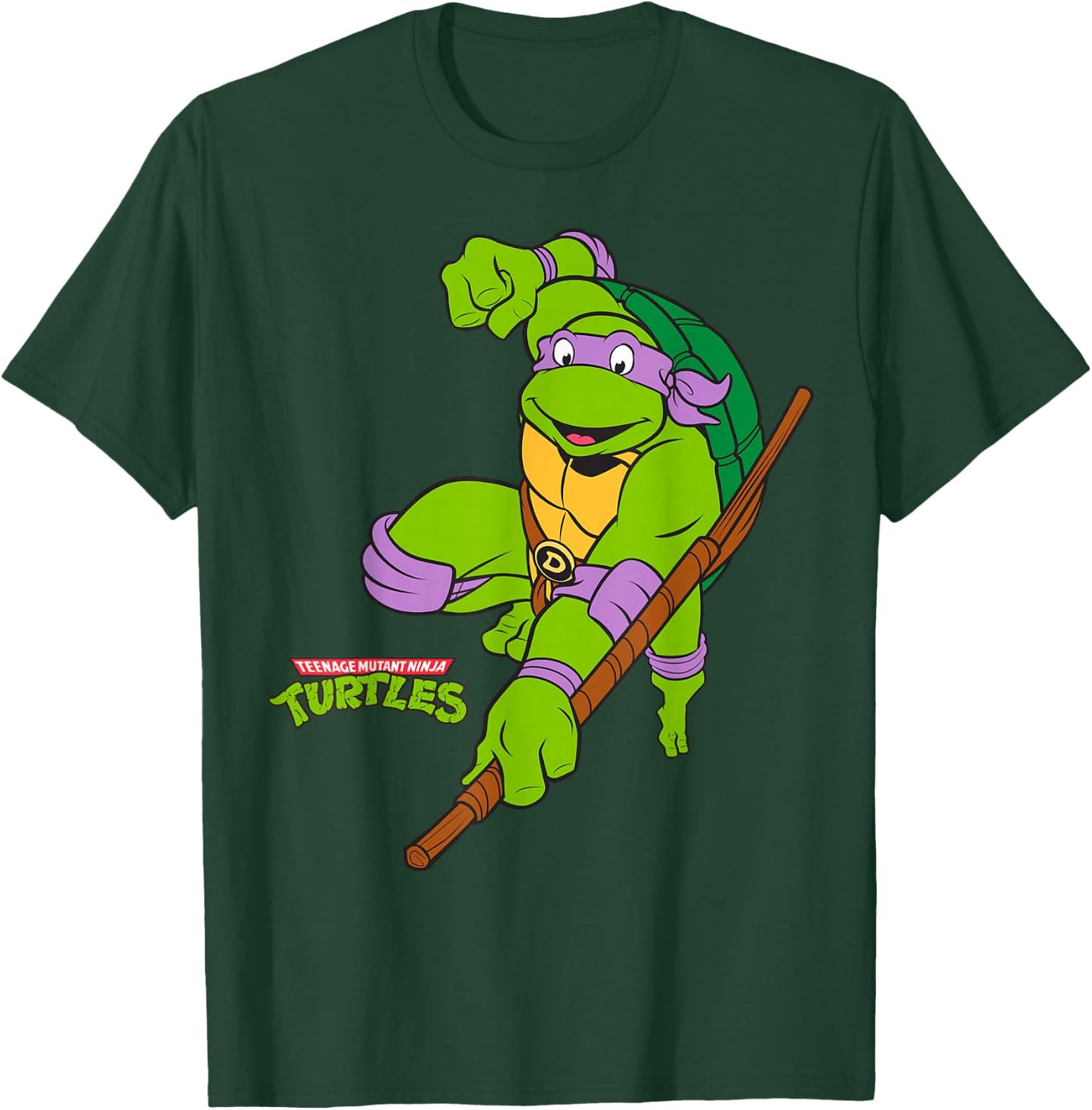Teenage Mutant Ninja Turtles Donatello Action T-Shirt - T-Shirt | Forest