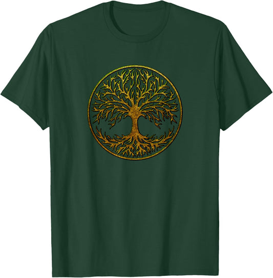 Yggdrasil, Celtic Tree of Life, Norse Mythology T-Shirt - T-Shirt | Forest