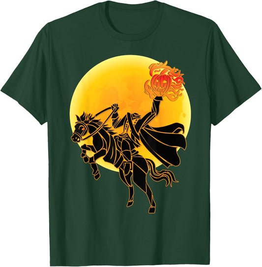 Headless Horseman Full Moon T-Shirt - T-Shirt | Forest