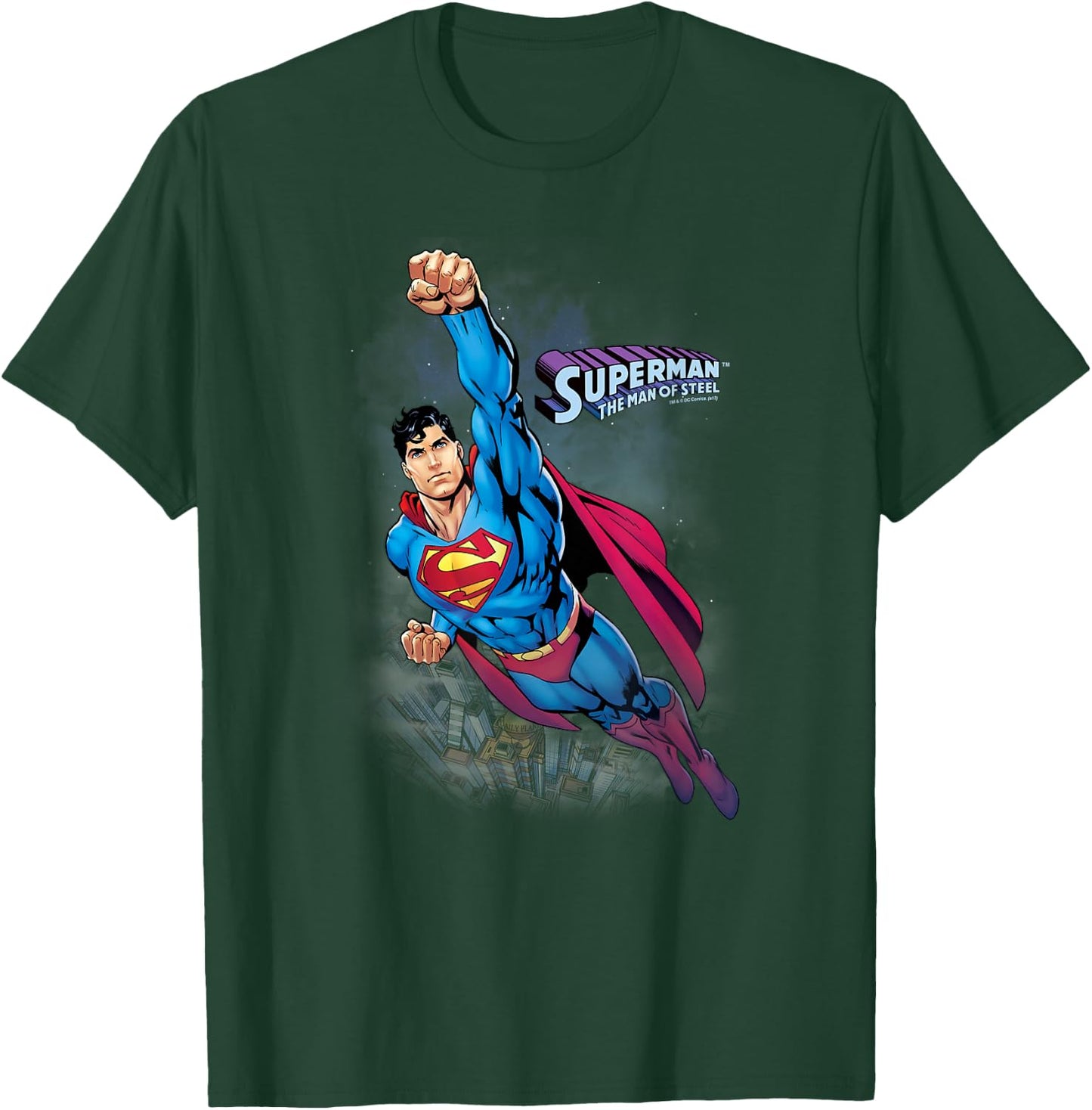 Superman Twilight Flight T-Shirt - T-Shirt | Forest