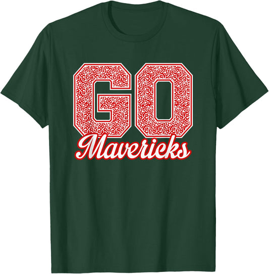 Marshall Mavericks GO! School Pride T-Shirt - T-Shirt | Forest