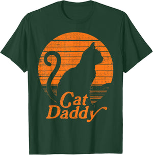 Cat Daddy Funny Cat Lover - Cat Dad T-Shirt - T-Shirt | Forest