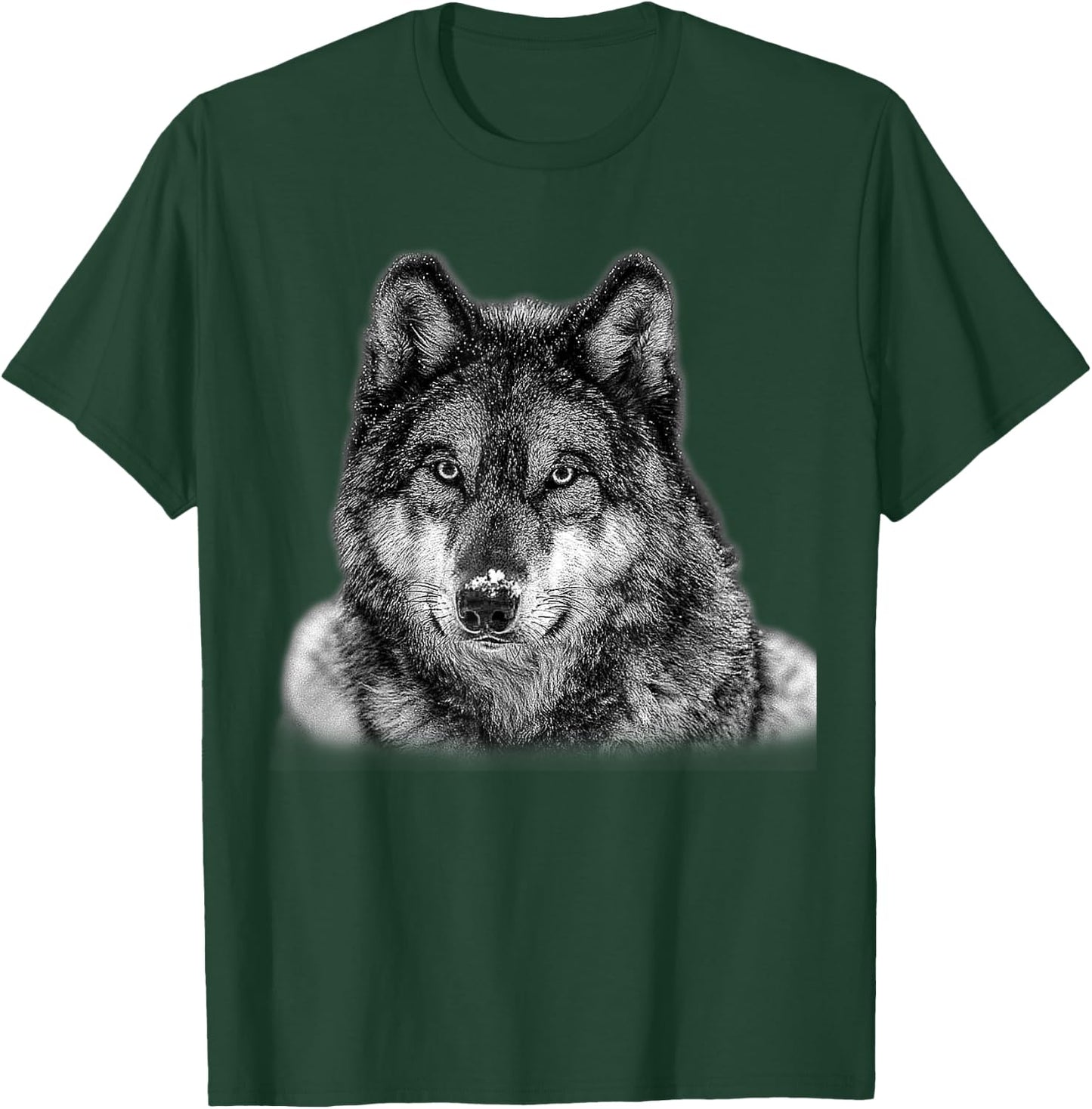 Wolf Shirt - grey wolf T-Shirt - T-Shirt | Forest