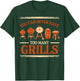 BBQ Lover You Can Never Have Too Many Grills T-Shirt - T-Shirt | Forest