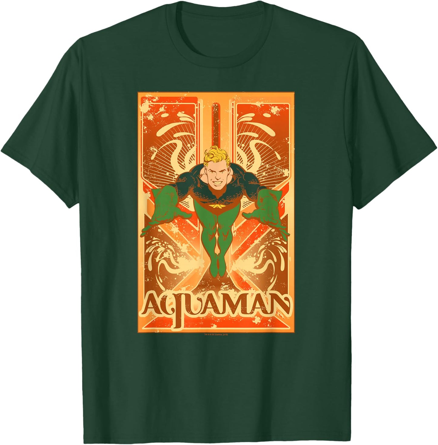 Aquaman Poster T-Shirt - T-Shirt | Forest