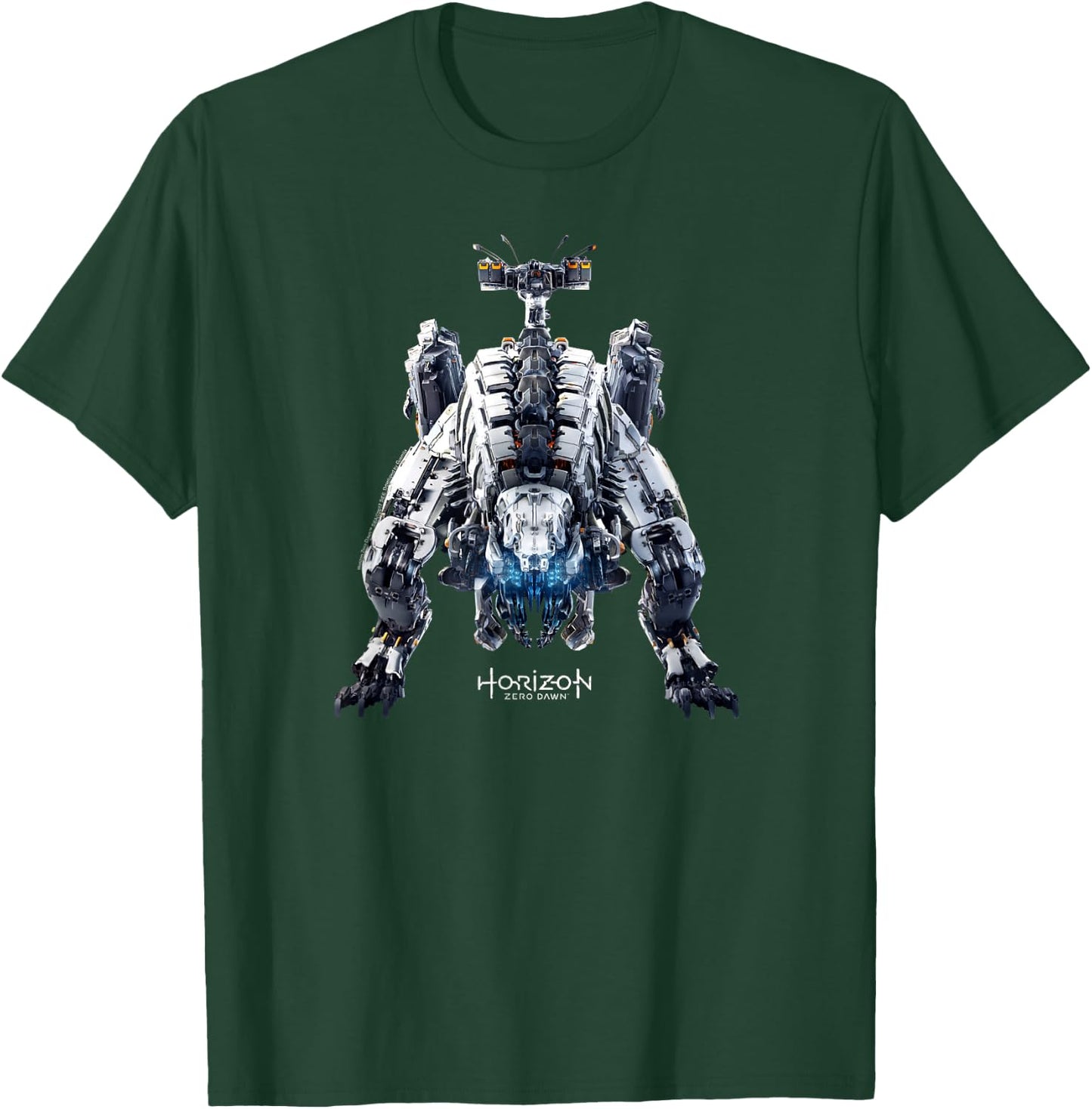 Horizon Zero Dawn Dino Machine T-Shirt - T-Shirt | Forest