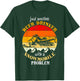 Funny Retro Vintage Snowmobile Just Another Beer Drinker T-Shirt - T-Shirt | Forest