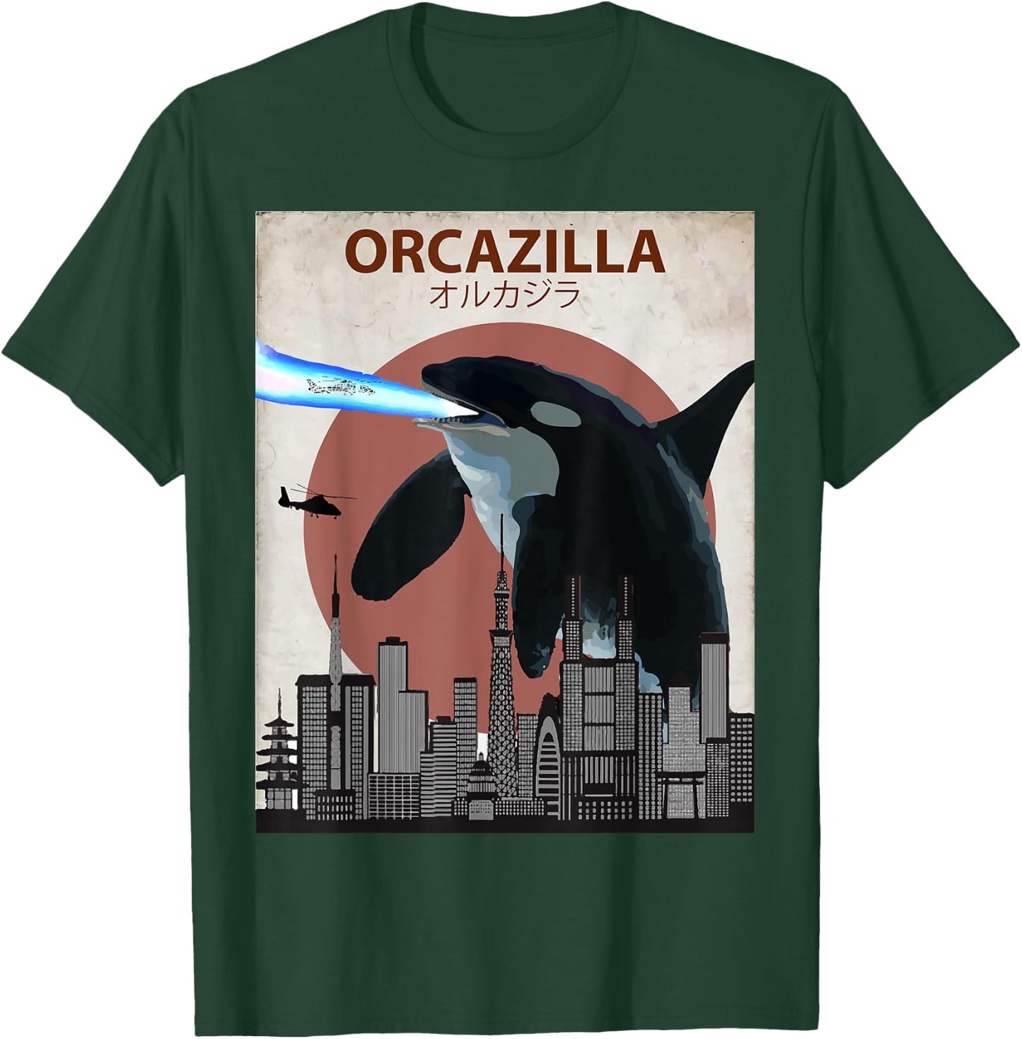 Funny Killer Whale | Orca Lovers Gift T-Shirt - T-Shirt | Forest