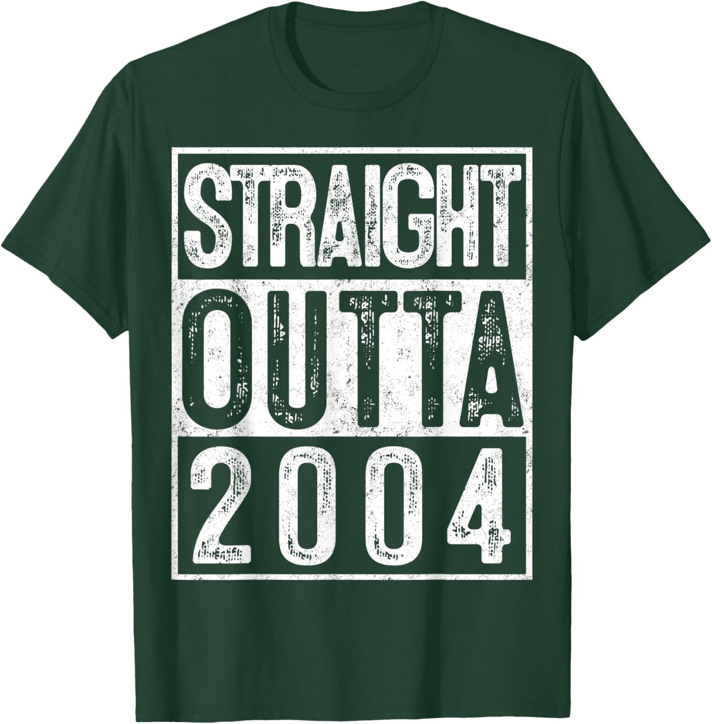 15th Birthday Straight Outta 2004 Gift 15 Year Old Party T-Shirt - T-Shirt | Forest