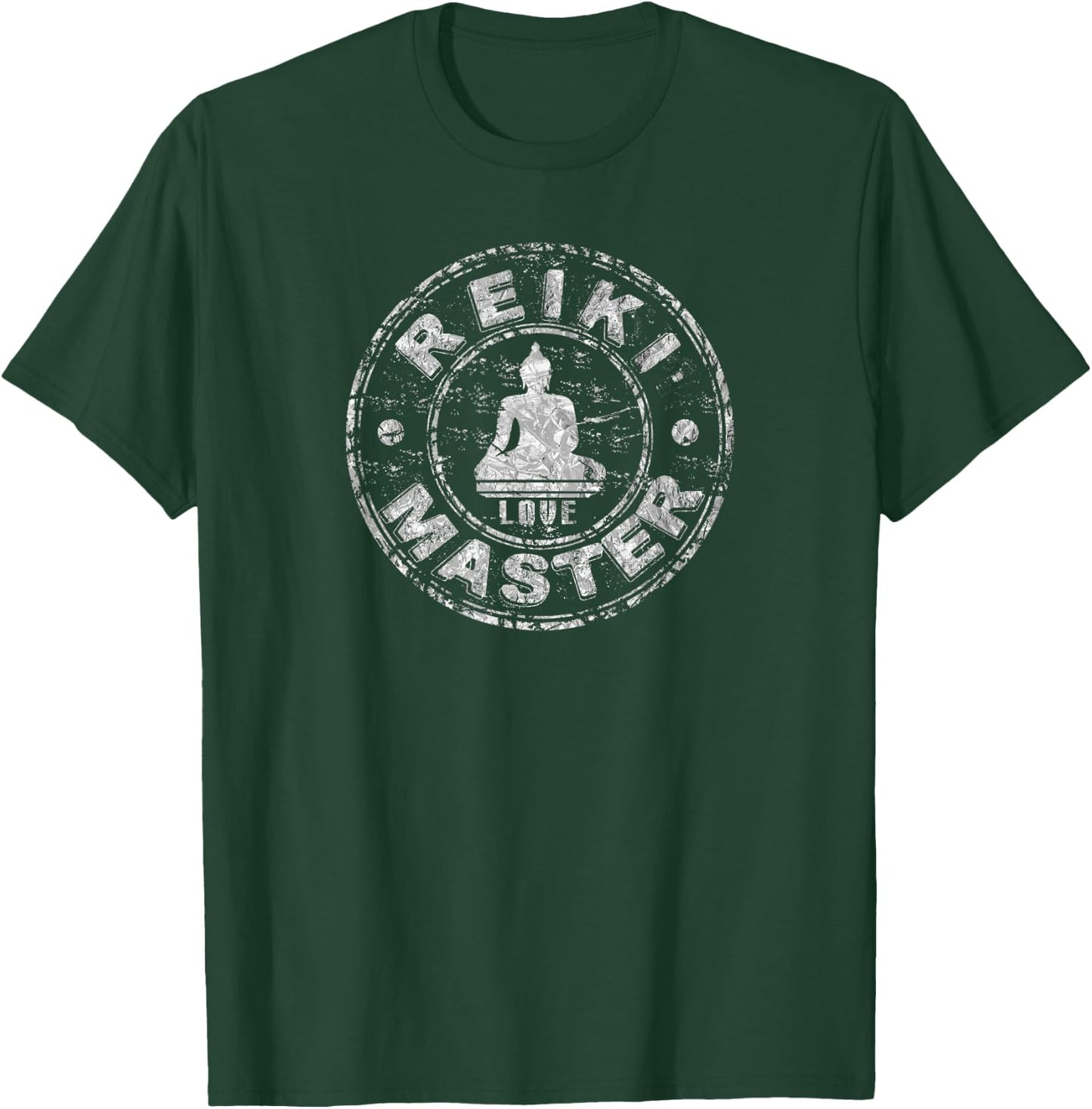 Reiki Master T Shirt | Holistic Healer | Energy T-Shirt - T-Shirt | Forest