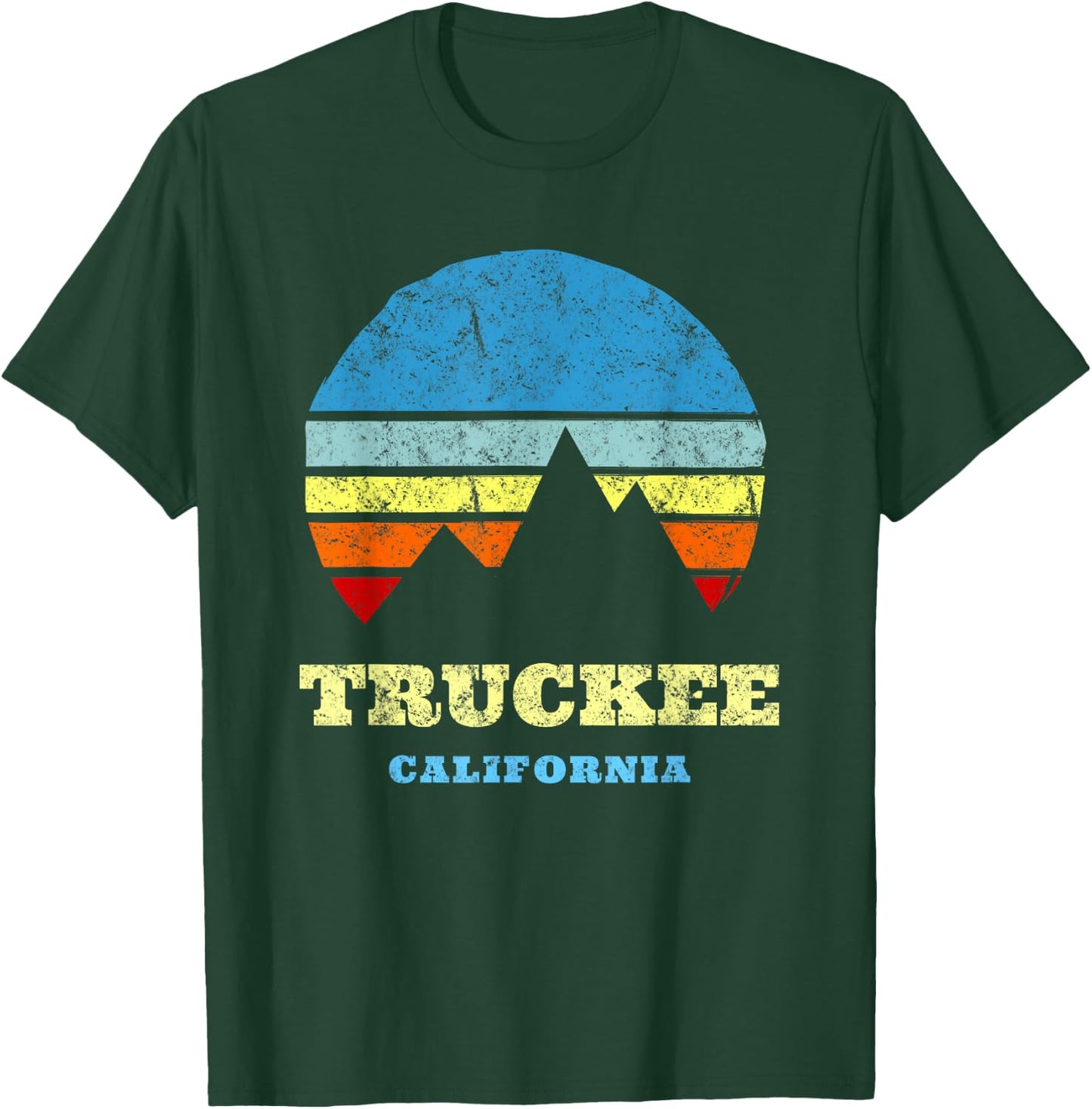 Truckee California T-Shirt - T-Shirt | Forest
