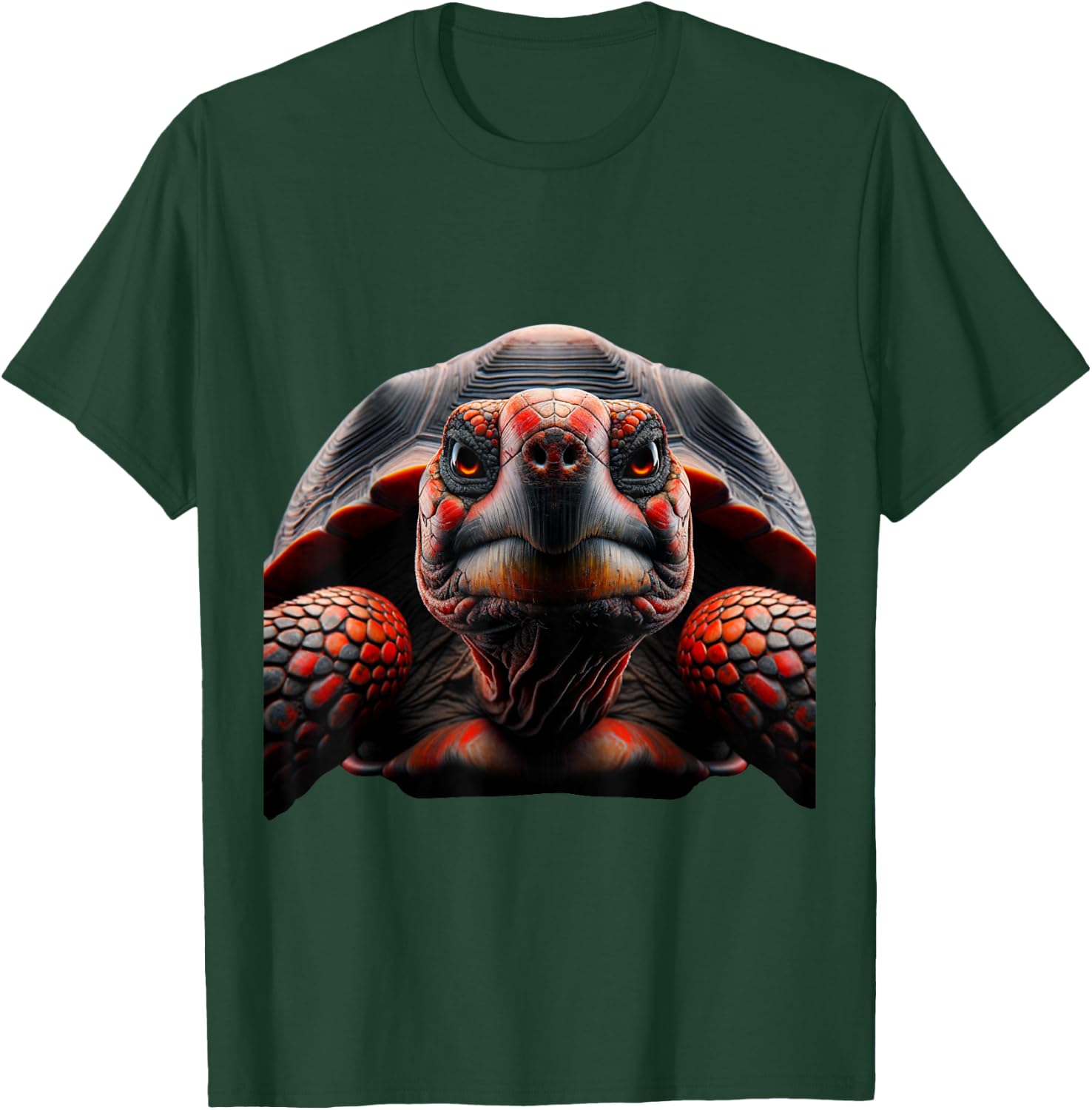 Red Footed Tortoise Shirt Gothic Reptile Keeper Pet Owner T-Shirt - T-Shirt | Forest