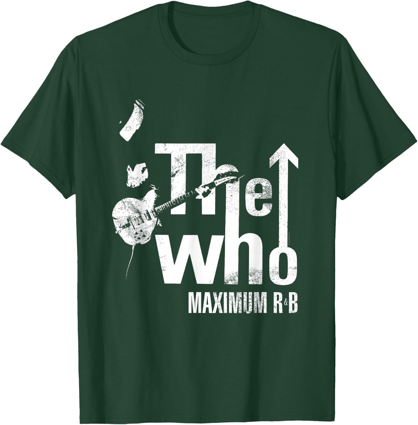 The Who Official Maximum R&B Tour T-Shirt - T-Shirt | Forest