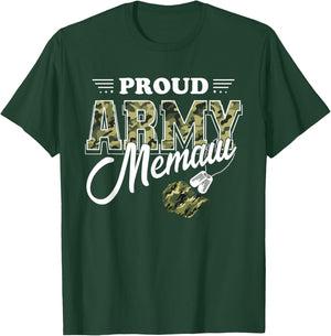Proud Army Memaw T-Shirt - T-Shirt | Forest