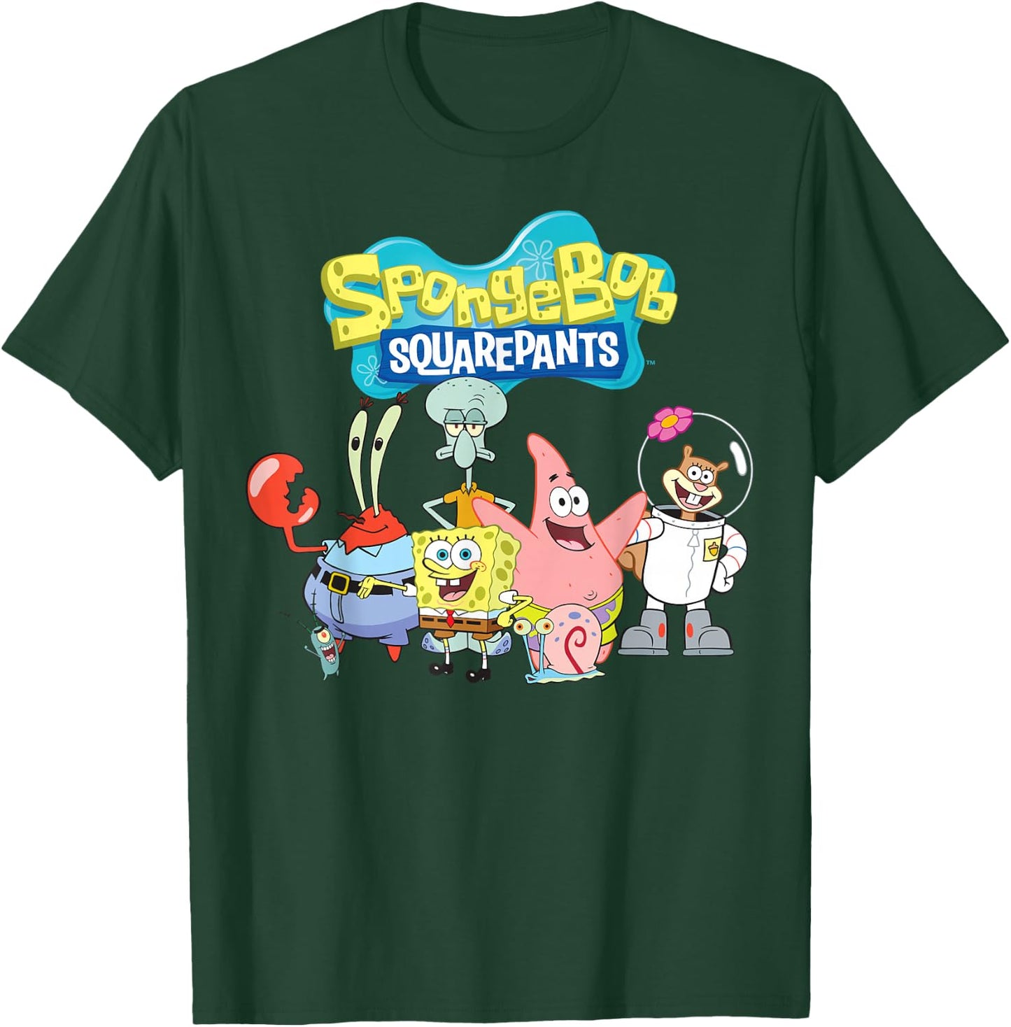 Spongebob Squarepants Friends T-Shirt - T-Shirt | Forest