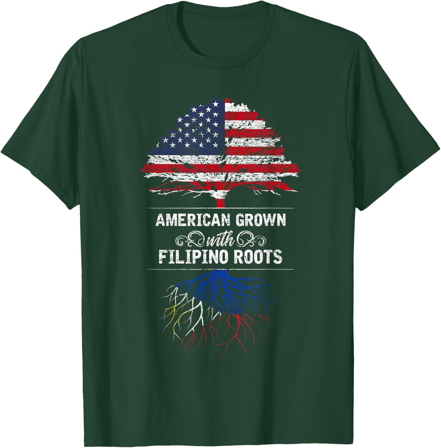 Asia Maharlika Philippine Flag Philippines T-Shirt - T-Shirt | Forest