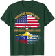 Heritage American Grown with Venezuelan Uruguayan Roots T-Shirt - T-Shirt | Forest