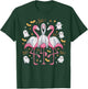 Flamingo Halloween Spooky Wading Bird Scary Trick Or Treat T-Shirt - T-Shirt | Forest
