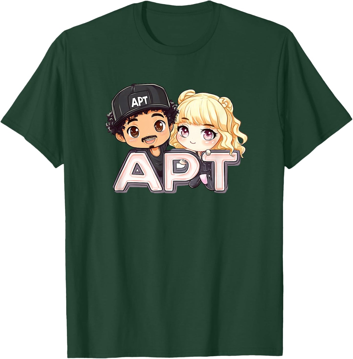 APT Buddies - Adorable Chibi T-Shirt - T-Shirt | Forest