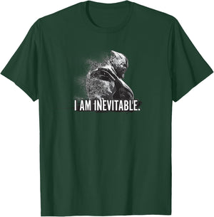 Marvel Avengers Endgame Thanos I Am Inevitable Portrait Small T-Shirt - T-Shirt | Forest