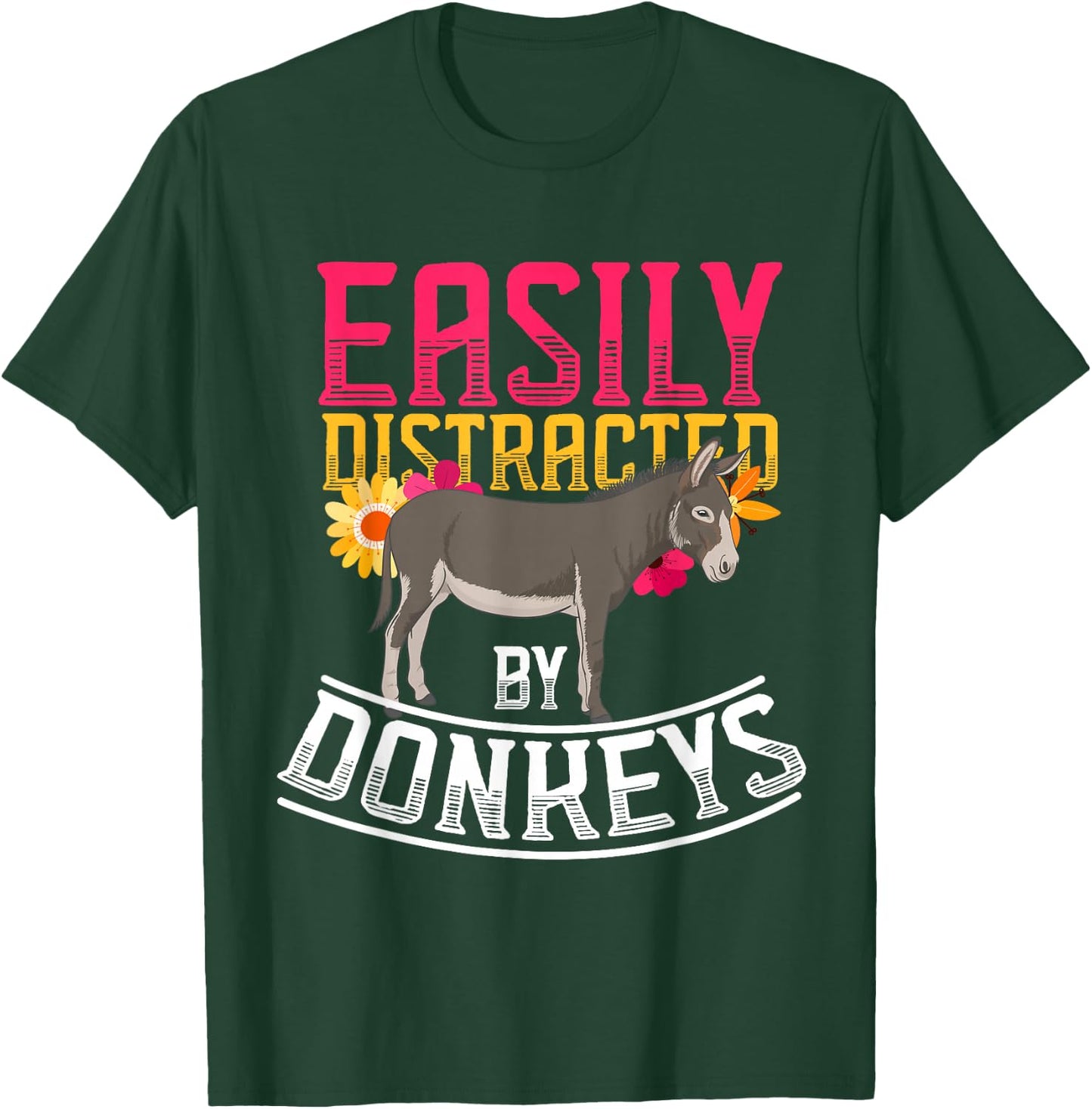 Funny Farm Animal Gift Donkey T-Shirt - T-Shirt | Forest