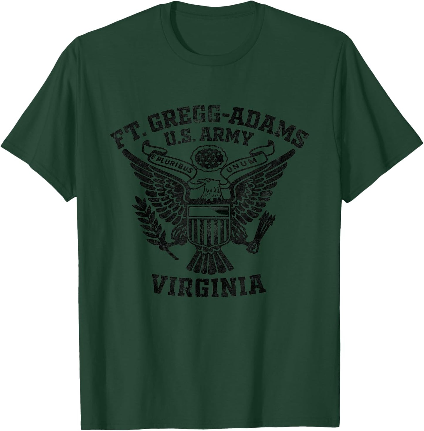Fort Gregg-Adams US Military Base Virginia VA Ft Gregg-Adams T-Shirt - T-Shirt | Forest