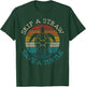 Turtle - Skip A Straw Save A Turtle Nature Conservation Vintage T-Shirt - T-Shirt | Forest