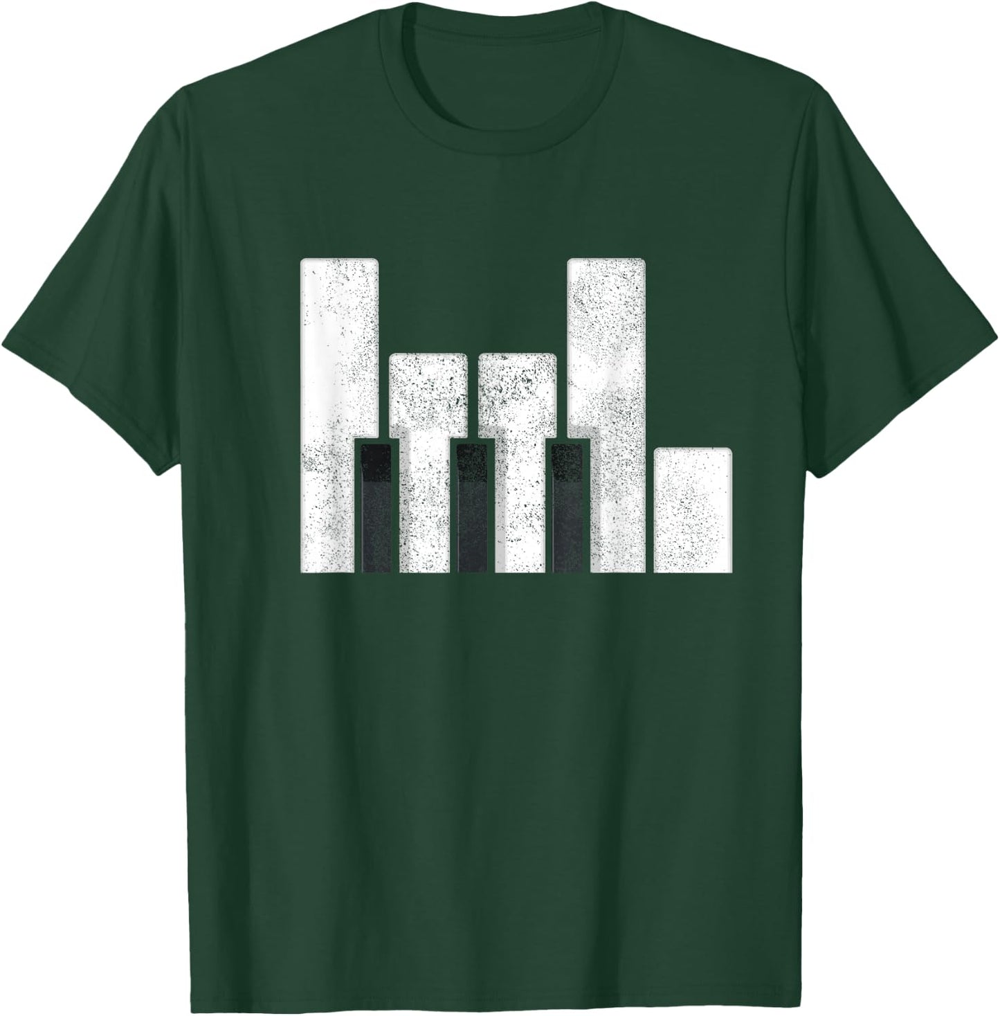 Piano Rock and Roll Music Funny Pianist T-Shirt - T-Shirt | Forest