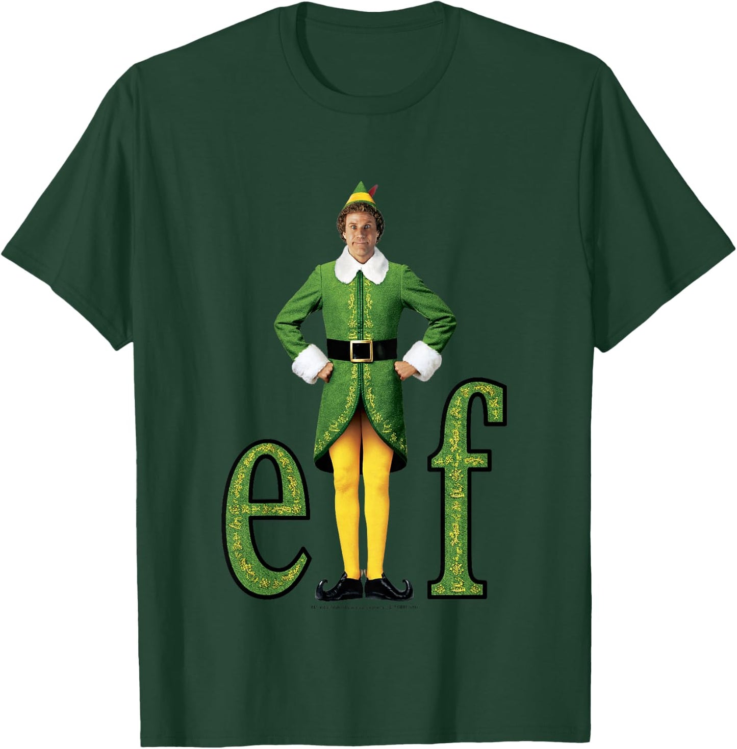 Kids Elf Buddy Classic Movie Logo T-Shirt - T-Shirt | Forest
