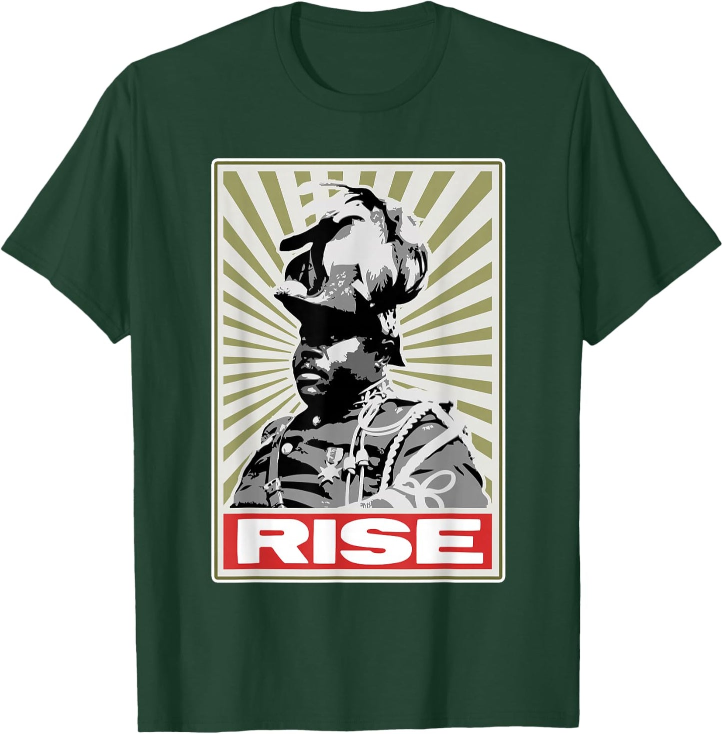Black History Month - Rise Afrocentric T-Shirt - T-Shirt | Forest