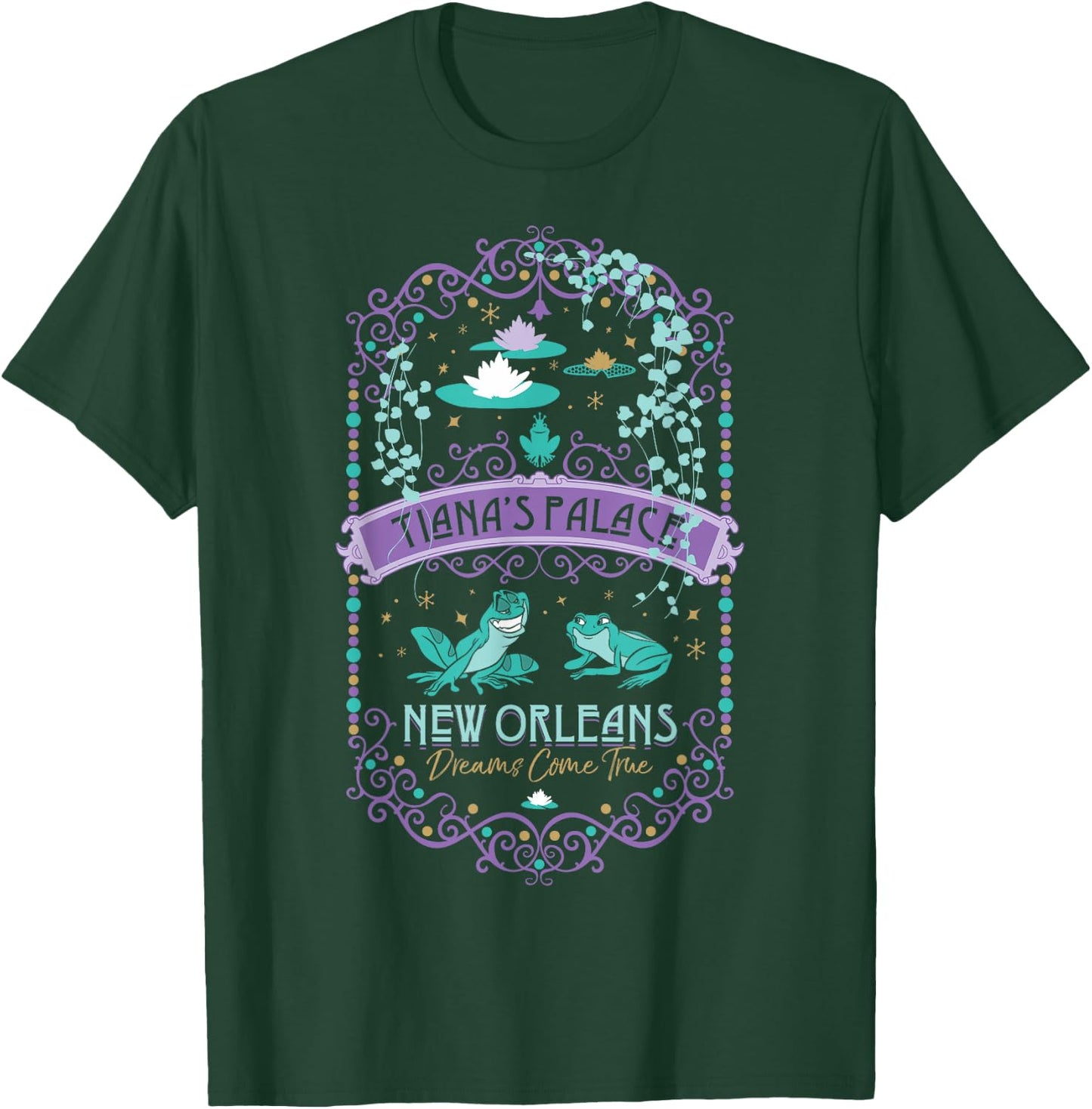 Disney Princess and The Frog Tiana's Palace Graphic T-Shirt - T-Shirt | Forest