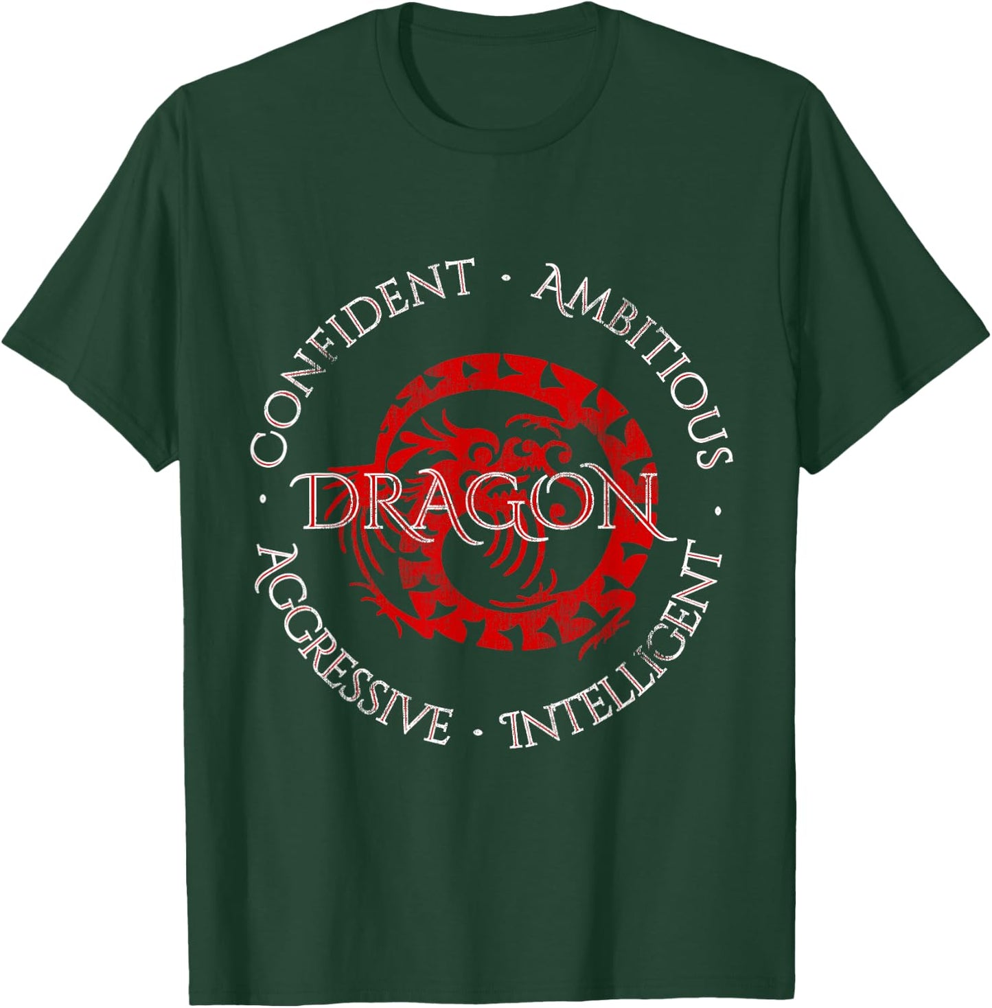 Year of the Dragon Chinese Zodiac / Horoscope T-Shirt - T-Shirt | Forest