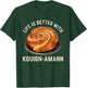 Kouign-Amann Lover | French Pastry Design | Bakery Art T-Shirt - T-Shirt | Forest
