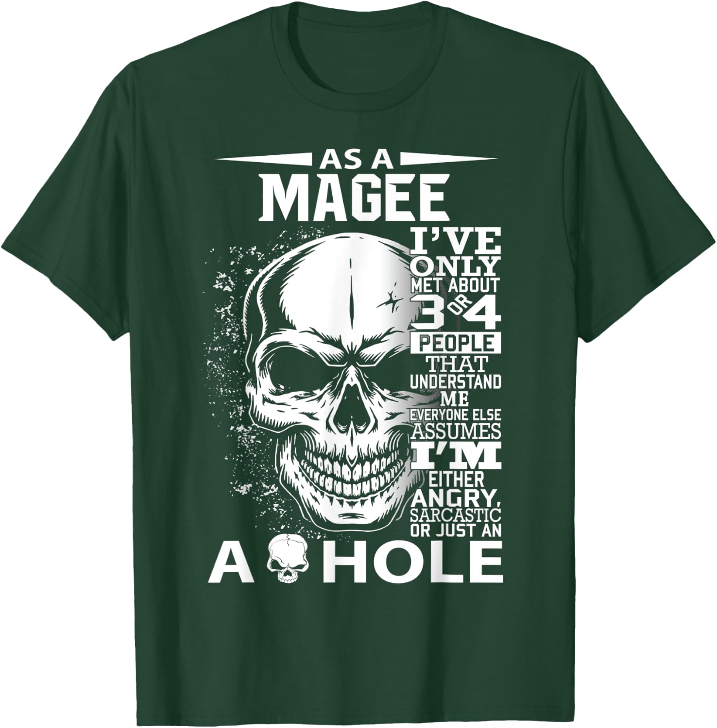 MAGEE Definition Personalized custom name loving kind T-Shirt - T-Shirt | Forest