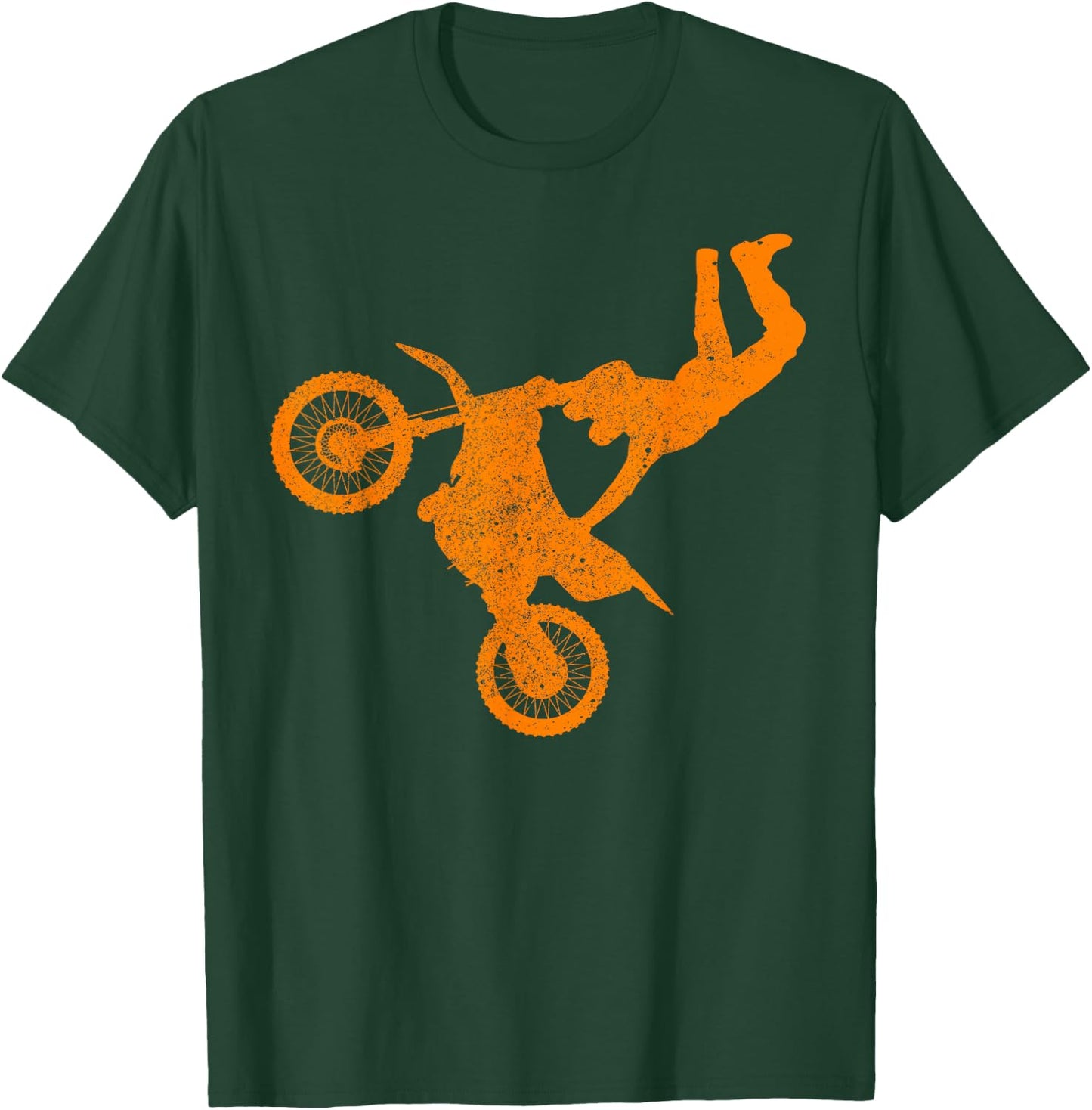 DIRT BIKE FREESTYLE | Motocross Enduro T-Shirt - T-Shirt | Forest