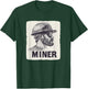 Awesome Miner Man Costume T-Shirt - T-Shirt | Forest