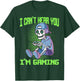 Gamer Skeleton Gaming Video Games T-Shirt - T-Shirt | Forest