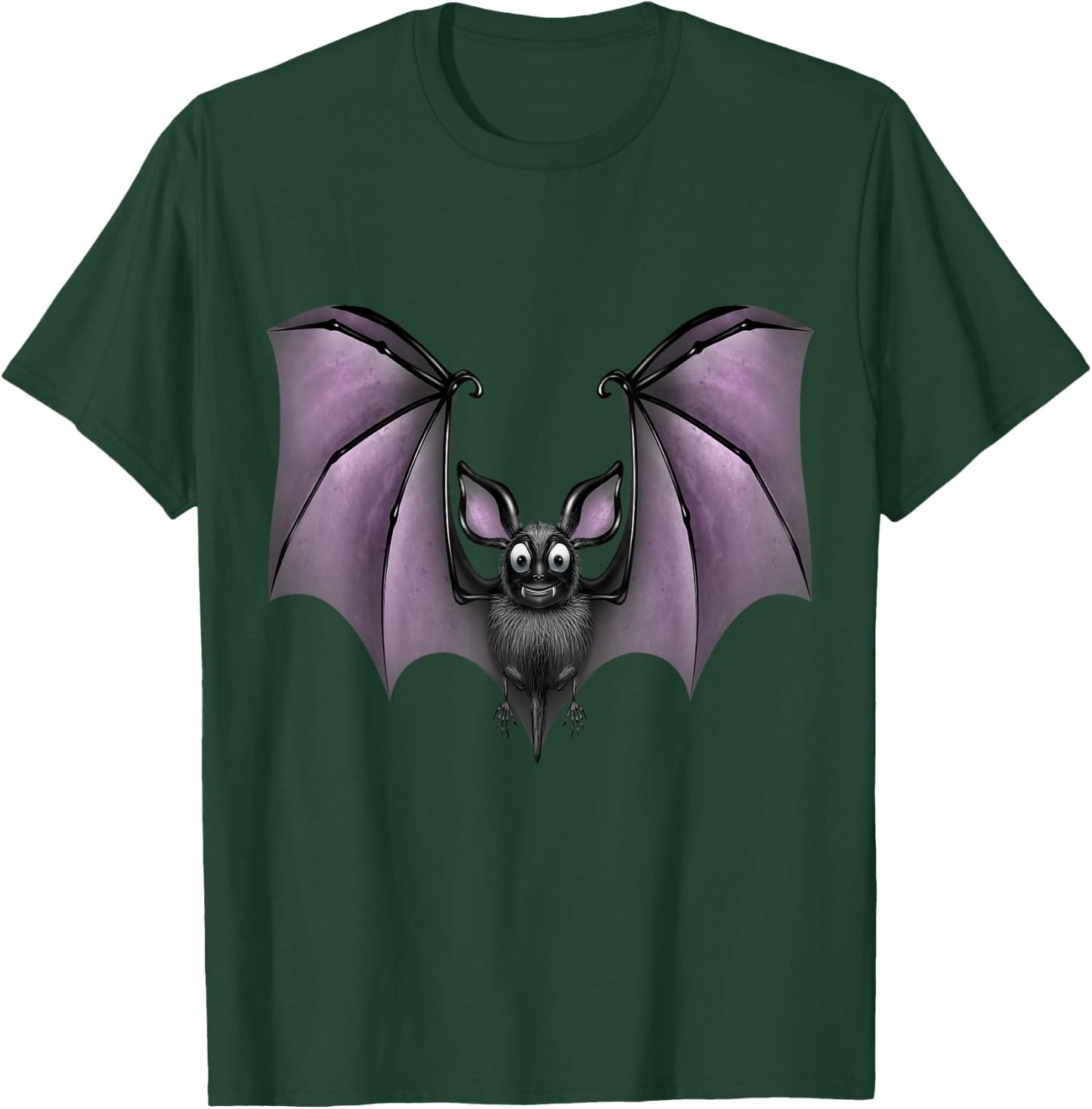 Funny Cute Bat T-Shirt - T-Shirt | Forest