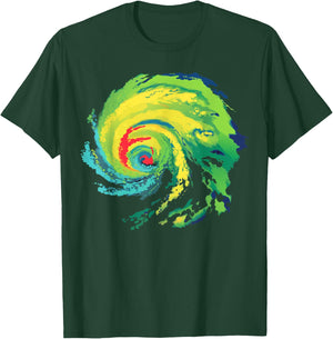 Meteorologist Weather Radar Image Weatherman Storm Chasing T-Shirt - T-Shirt | Forest