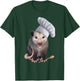 Chef Opossum - cute possum in a chefs hat T-Shirt - T-Shirt | Forest
