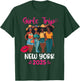 Black Girls Trip New York 2025 Vacation Matching T-Shirt - T-Shirt | Forest
