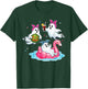 Ghost with Flamingo, Floating Watermelon, Jack o Lantern Party T-Shirt - T-Shirt | Forest