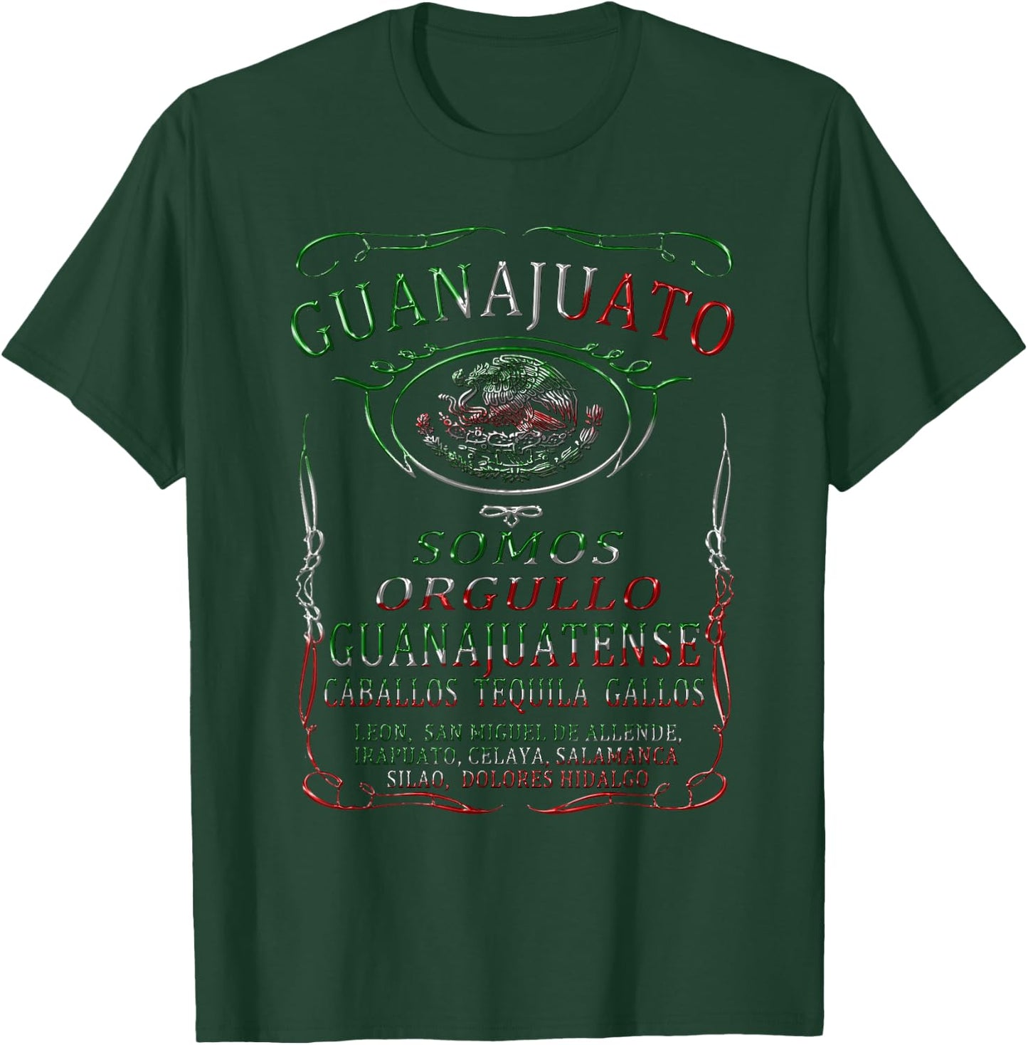 Guanajuato mexican t shirt T-Shirt - T-Shirt | Forest