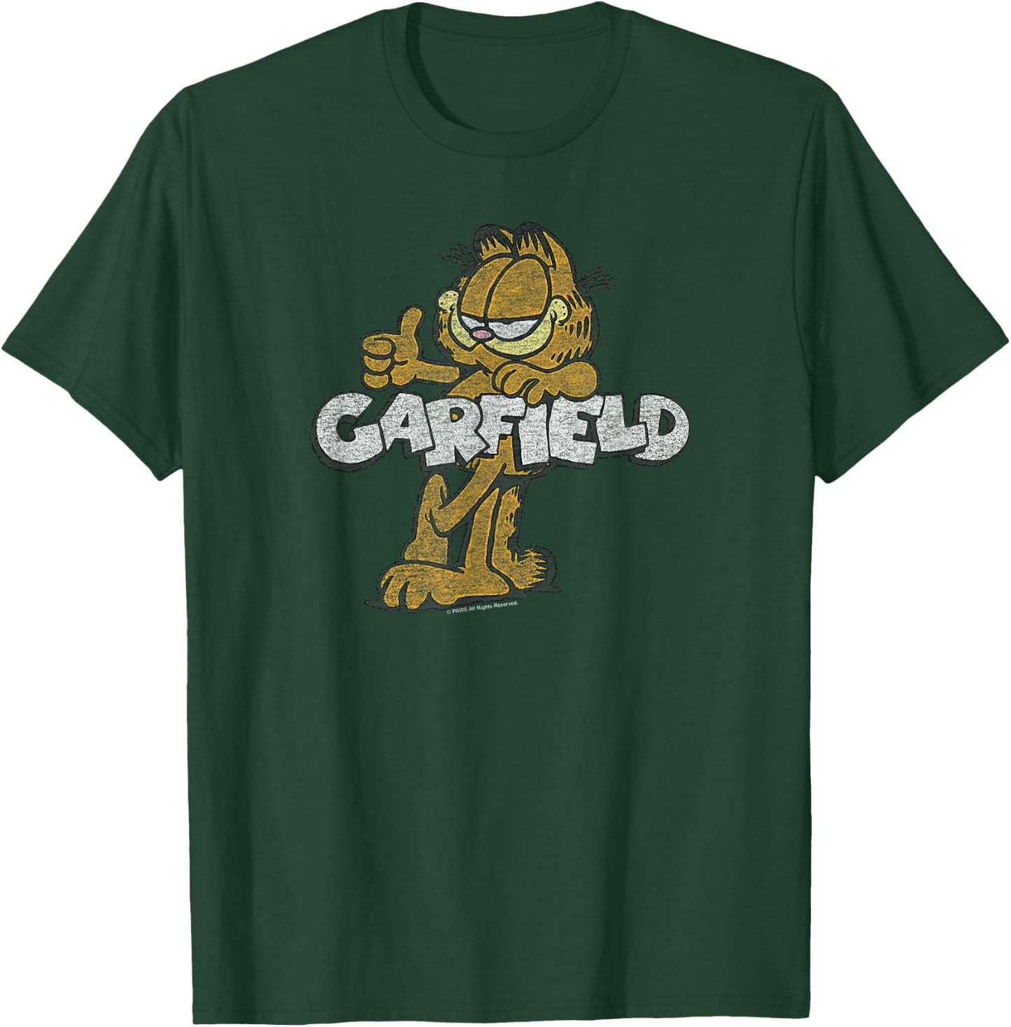Garfield Retro GARF T-Shirt - T-Shirt | Forest