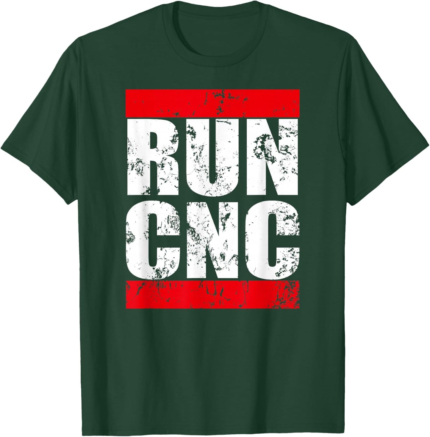 Run CNC Funny G-Code Programmer for Machinists and Engineers T-Shirt - T-Shirt | Forest