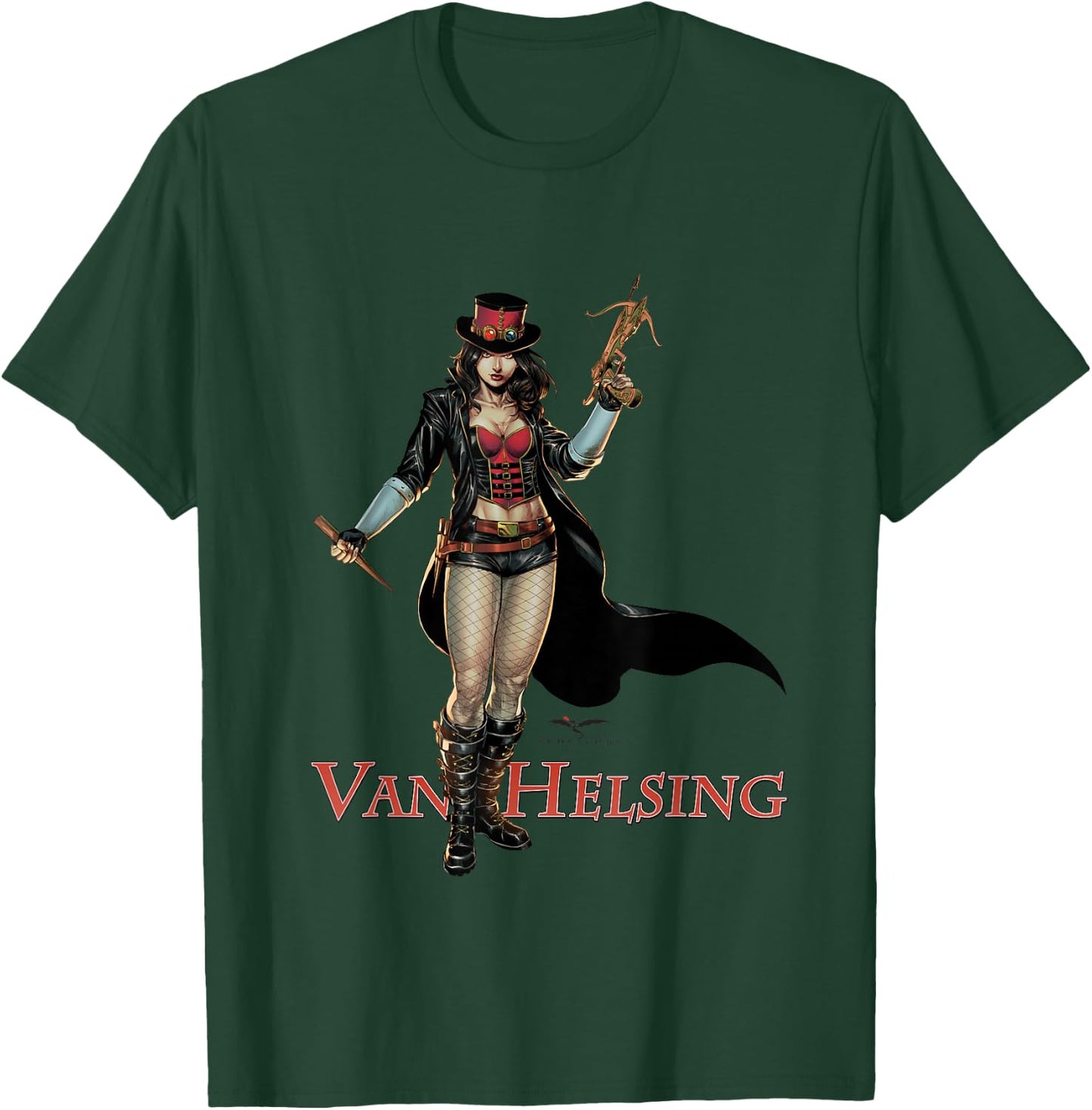 Van Helsing Short Sleeve T-Shirt - T-Shirt | Forest