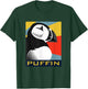 Vintage Retro Silhouette Puffin T-Shirt - T-Shirt | Forest