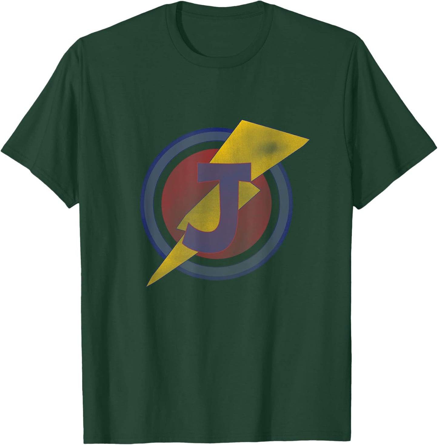 Jesus Superhero Shirt Women Girls and Boys Distresse T-Shirt - T-Shirt | Forest