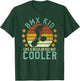 BMX Kid | Funny BMX Trick Freestyle Bike Rider Gift T-Shirt - T-Shirt | Forest