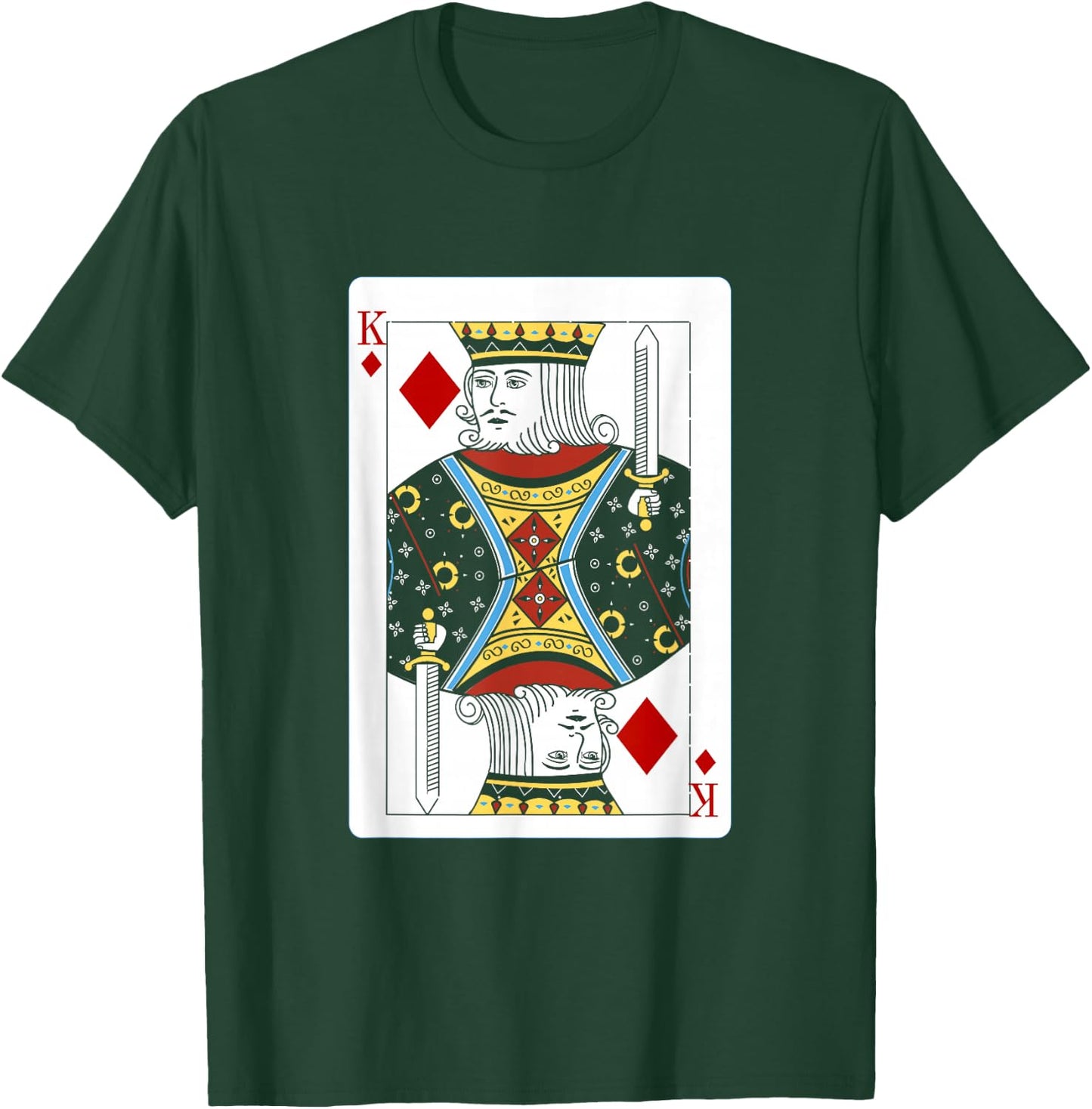King Of Diamonds Costume T-Shirt - T-Shirt | Forest